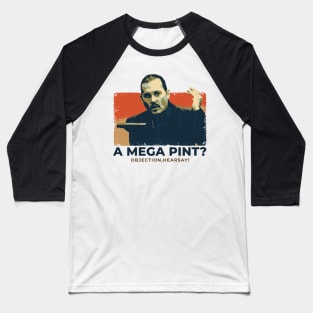 A Mega Pint - johnny depp Baseball T-Shirt